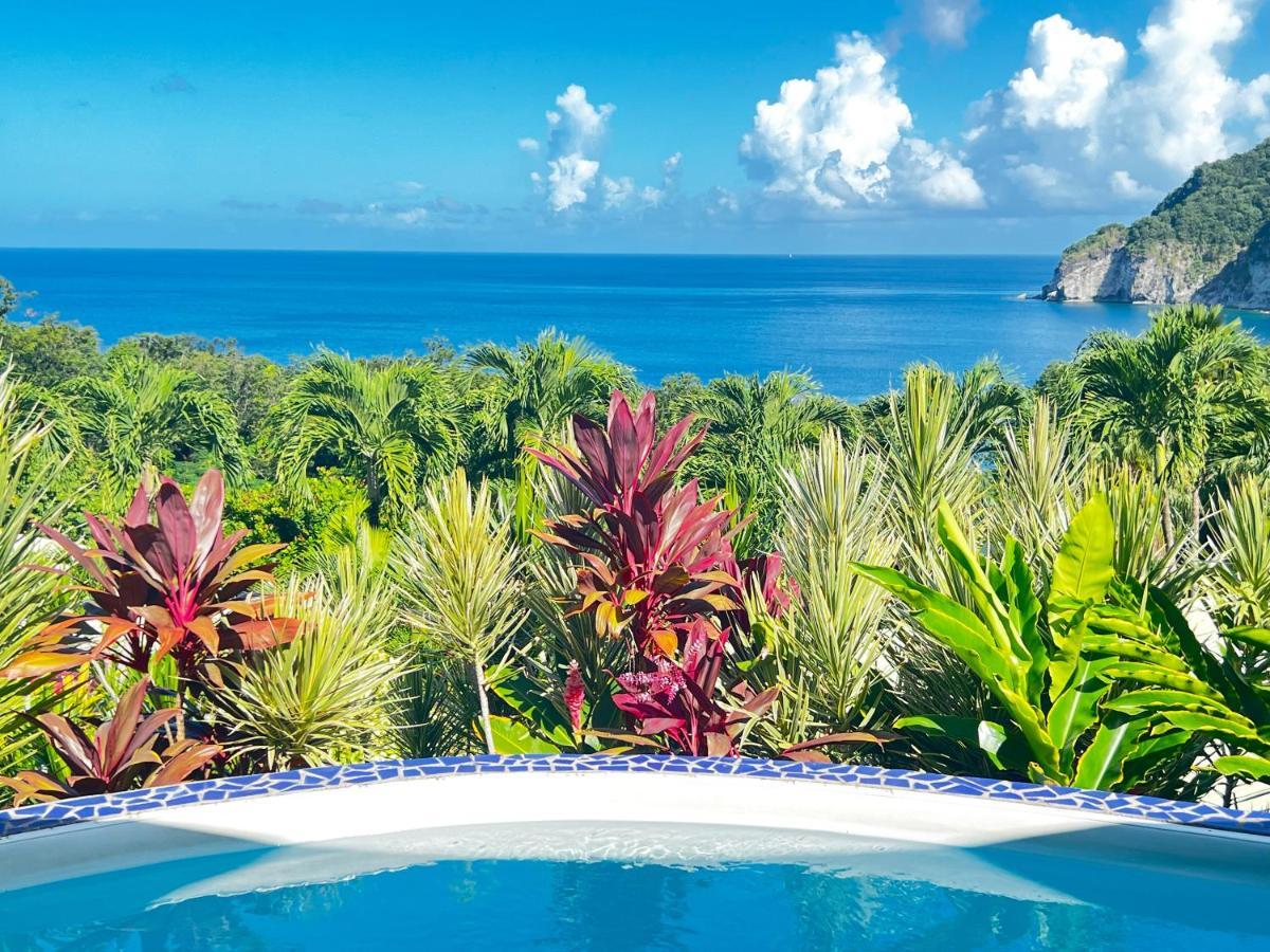 Vue Mer/3Beds/Piscine/Wifi/900 Metres De La Plage Deshaies Eksteriør bilde