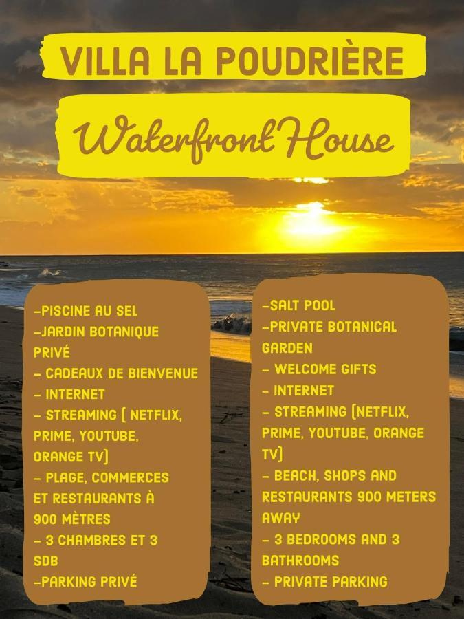 Vue Mer/3Beds/Piscine/Wifi/900 Metres De La Plage Deshaies Eksteriør bilde
