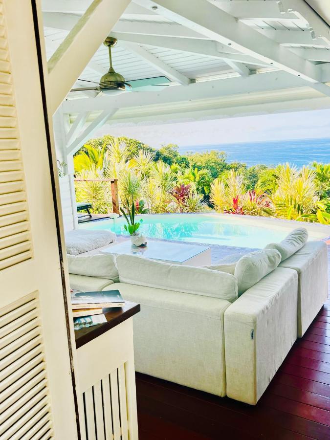 Vue Mer/3Beds/Piscine/Wifi/900 Metres De La Plage Deshaies Eksteriør bilde