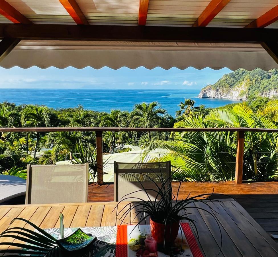 Vue Mer/3Beds/Piscine/Wifi/900 Metres De La Plage Deshaies Eksteriør bilde