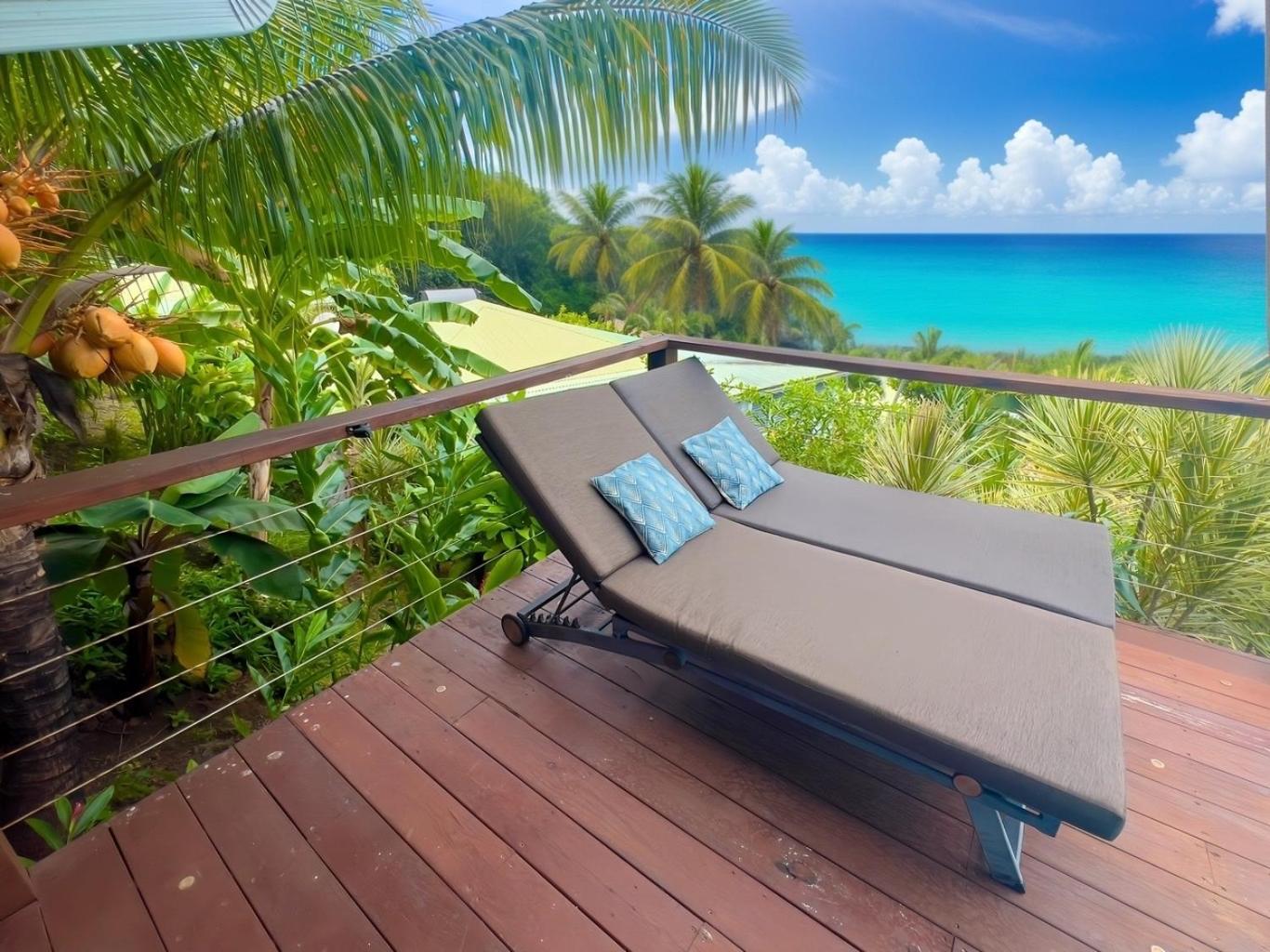 Vue Mer/3Beds/Piscine/Wifi/900 Metres De La Plage Deshaies Eksteriør bilde